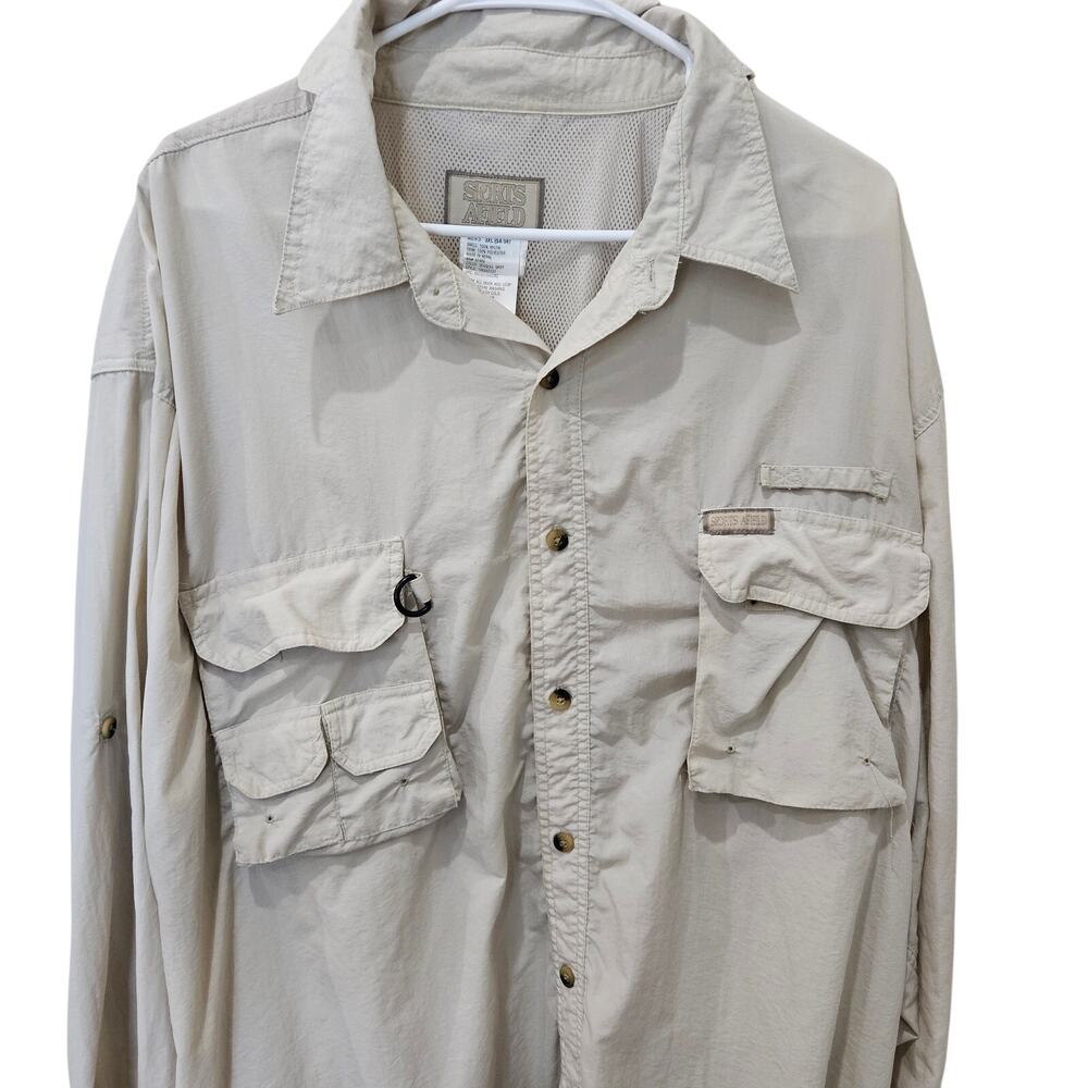 Men's Long Sleeve Vented Sports Afield,‎ Size 3XL